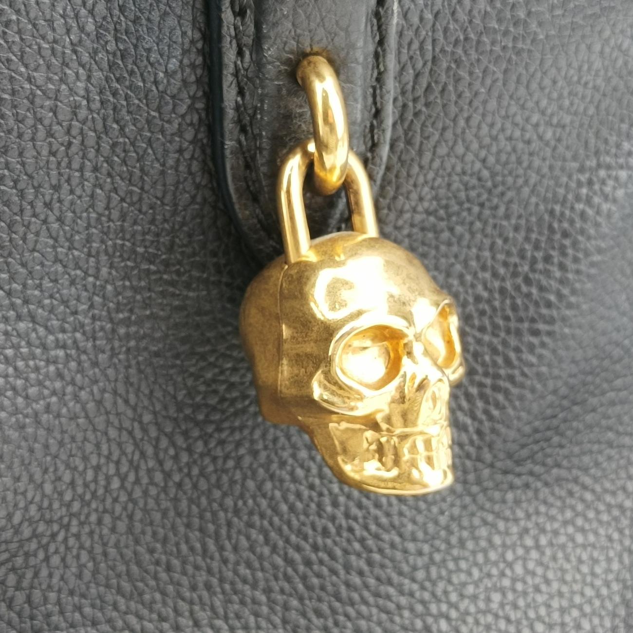 Skull Top Black Leather 544483 375306スカルトップ ブラック レザー 544483 375306