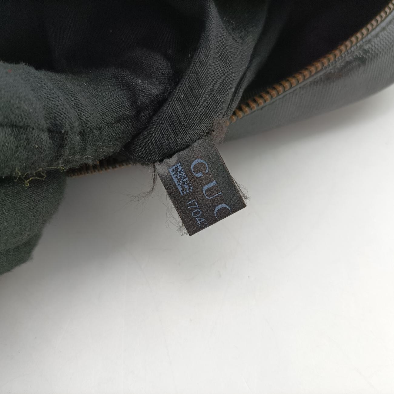 GG Imprime Messenger Black PVC coated canvas I7043190GGインプリメ メッセンジャー ブラック PVCコーティングキャンバス 201448 I7043190