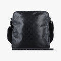 GG Imprime Messenger Black PVC coated canvas I7043190GGインプリメ メッセンジャー ブラック PVCコーティングキャンバス 201448 I7043190