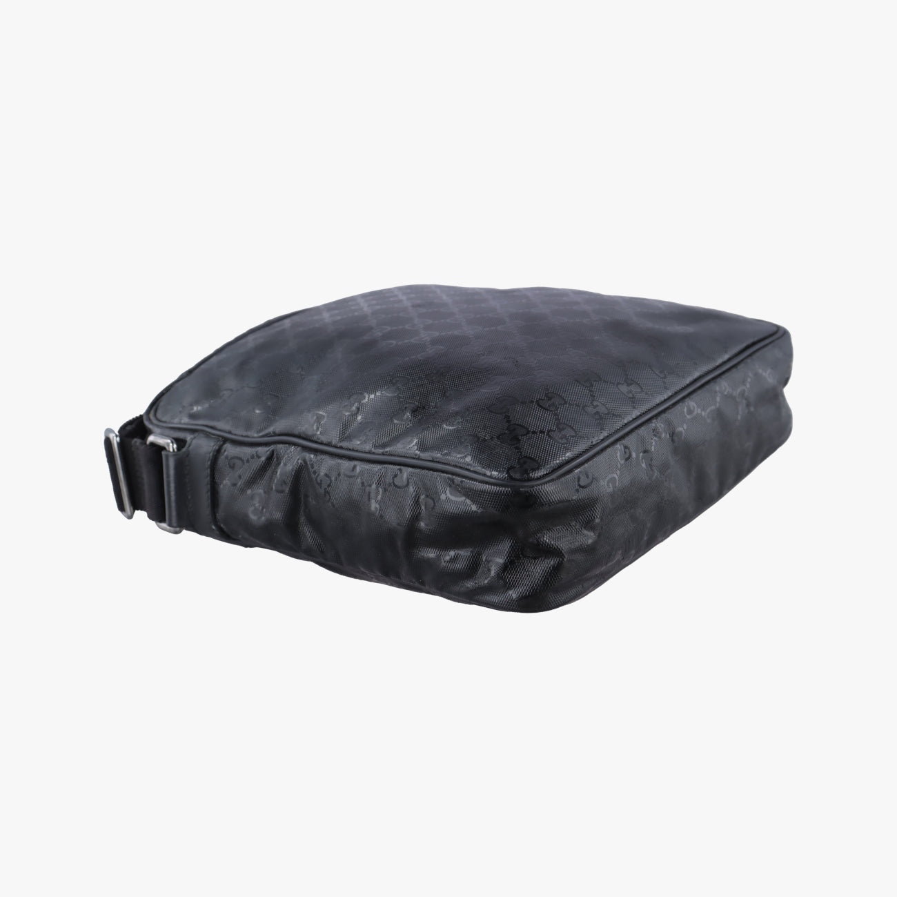 GG Imprime Messenger Black PVC coated canvas I7043190GGインプリメ メッセンジャー ブラック PVCコーティングキャンバス 201448 I7043190