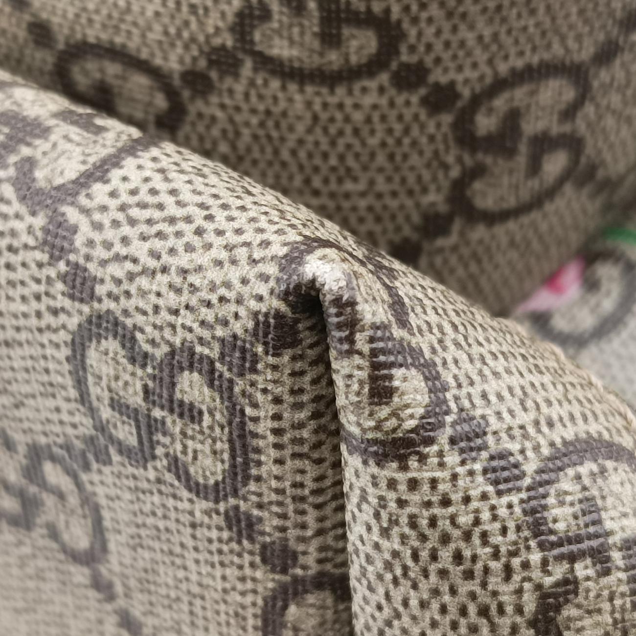 GG Blooms Beige×Multicolour PVC coated canvas D018896363GGブルームス ベージュ×マルチカラー PVCコーティングキャンバス 410544 D018896363