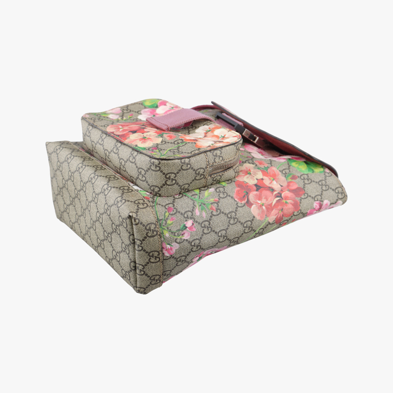 GG Blooms Beige×Multicolour PVC coated canvas D018896363GGブルームス ベージュ×マルチカラー PVCコーティングキャンバス 410544 D018896363