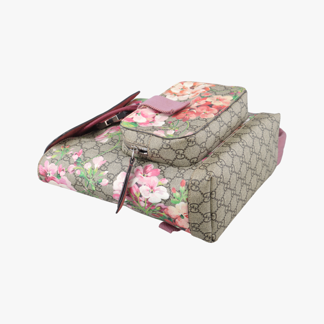 GG Blooms Beige×Multicolour PVC coated canvas D018896363GGブルームス ベージュ×マルチカラー PVCコーティングキャンバス 410544 D018896363