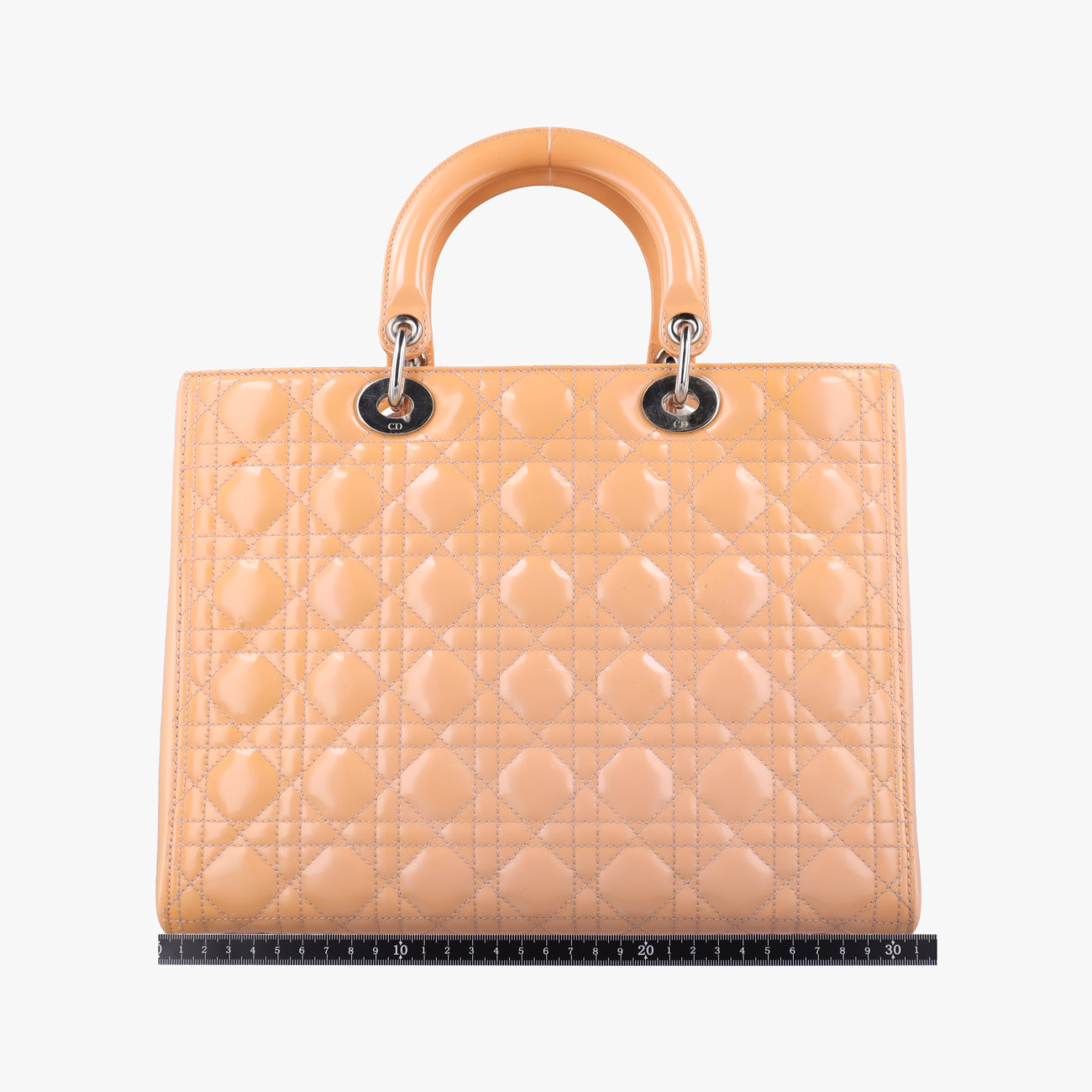 Lady Dior Beige Patent 13-BO-0172レディディオール ベージュ パテント 13-BO-0172