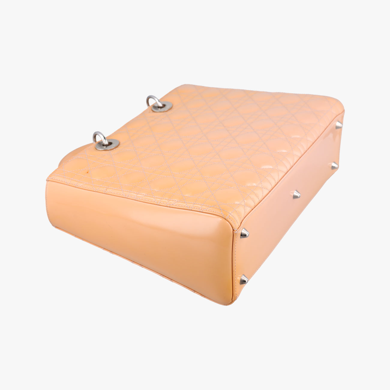 Lady Dior Beige Patent 13-BO-0172レディディオール ベージュ パテント 13-BO-0172