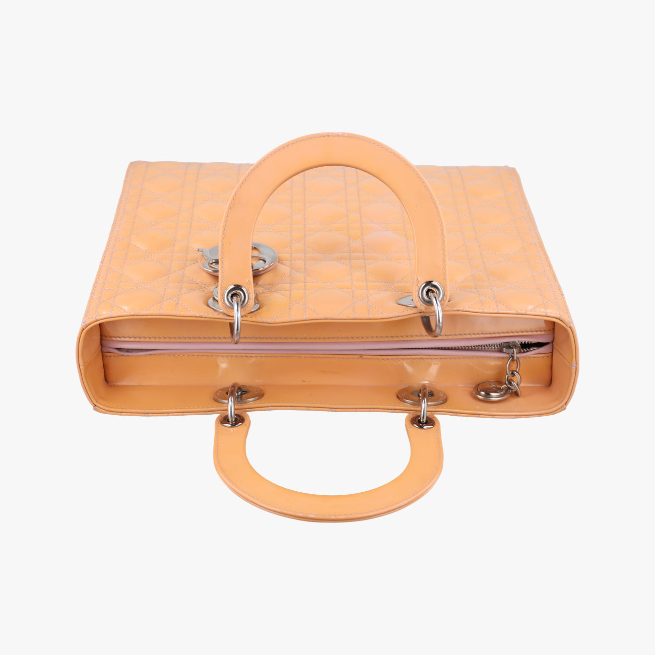 Lady Dior Beige Patent 13-BO-0172レディディオール ベージュ パテント 13-BO-0172