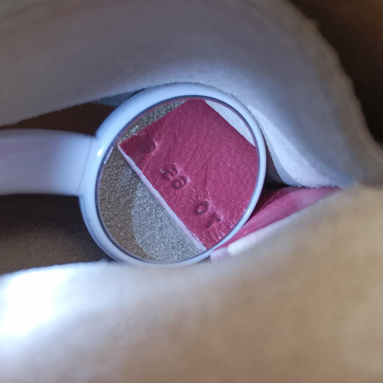 DREW Pink×White Leather 03 15 70 65 6ドリュー ピンク×ホワイト レザー 03 15 70 65 6