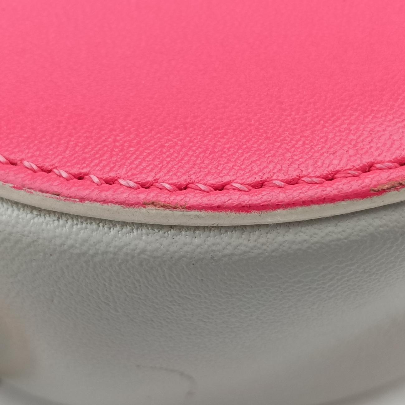 DREW Pink×White Leather 03 15 70 65 6ドリュー ピンク×ホワイト レザー 03 15 70 65 6