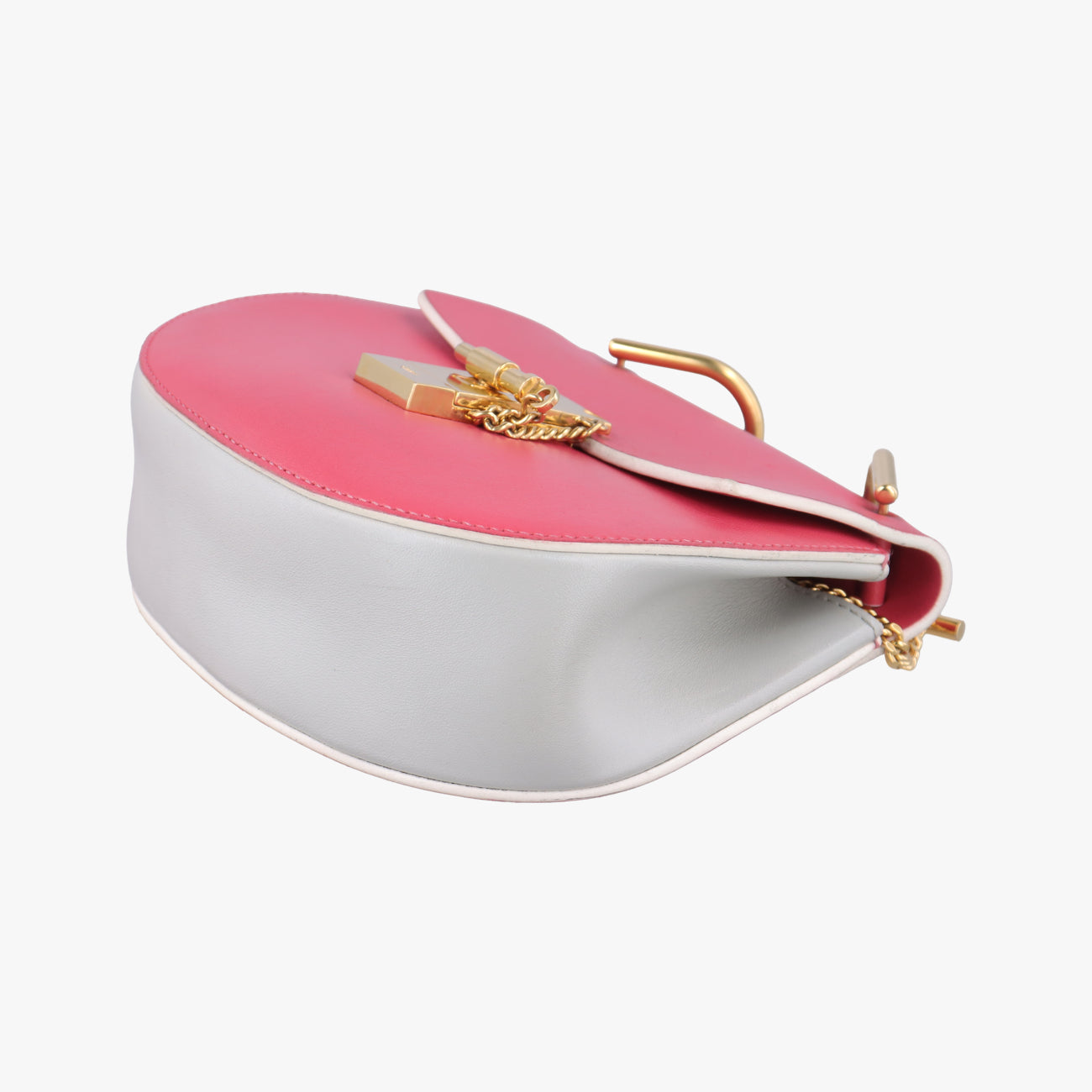 DREW Pink×White Leather 03 15 70 65 6ドリュー ピンク×ホワイト レザー 03 15 70 65 6