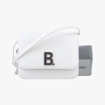 B.Logo White Leather 592898.9090.V.528147B.ロゴ ホワイト レザー 592898.9090.V.528147