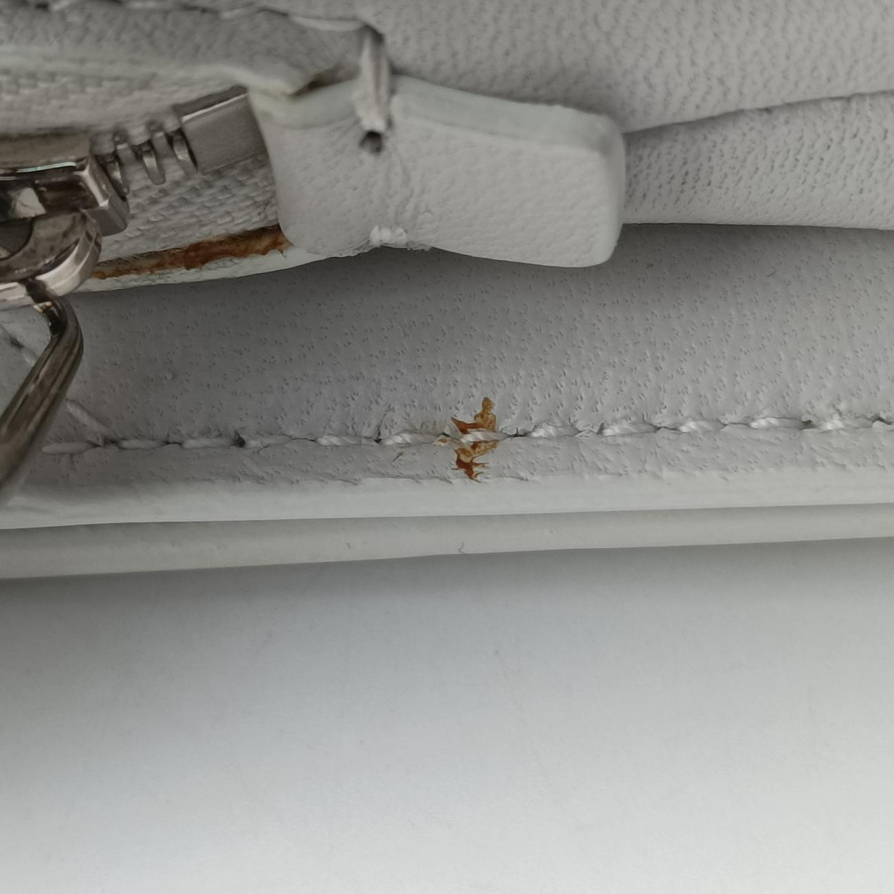 B.Logo White Leather 592898.9090.V.528147B.ロゴ ホワイト レザー 592898.9090.V.528147