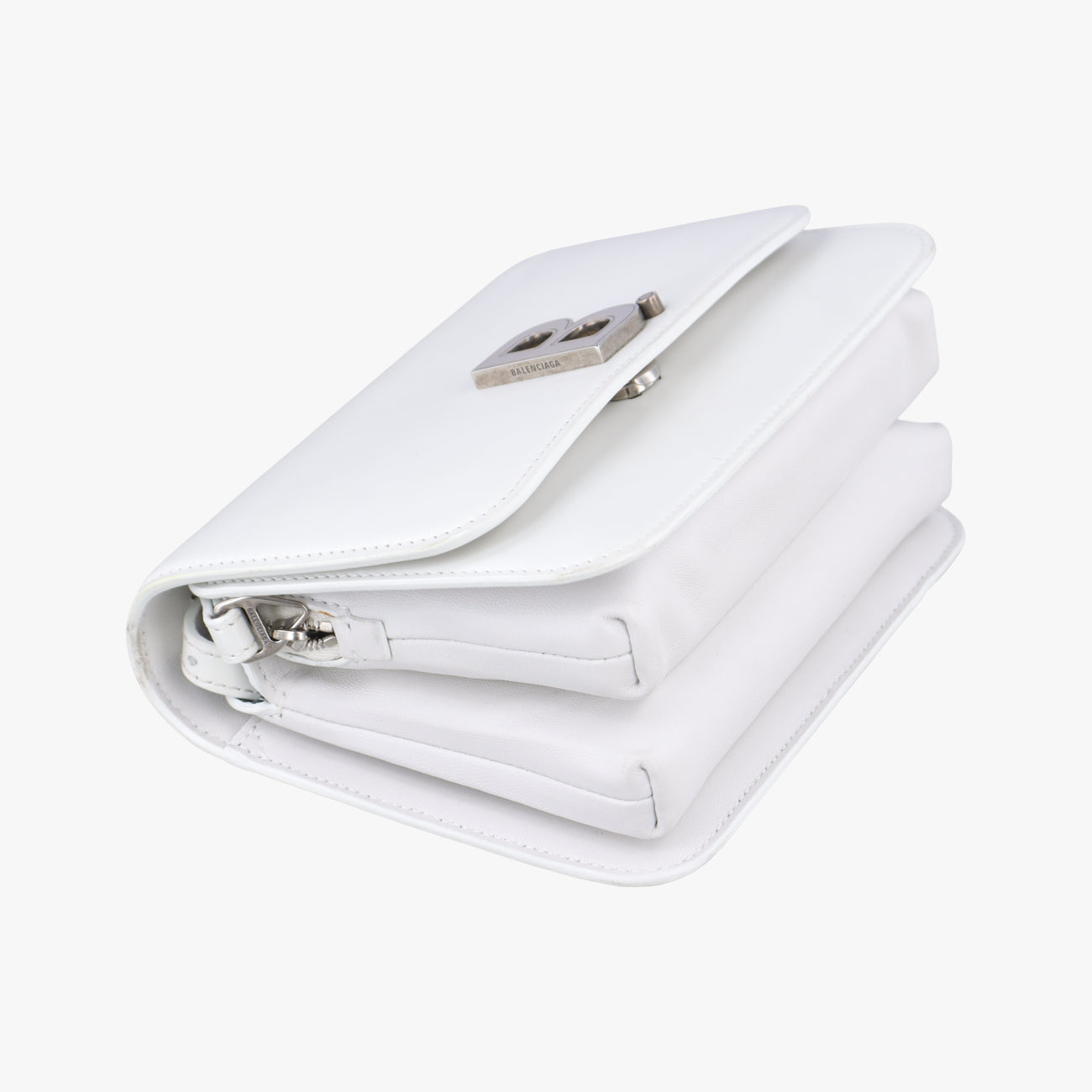 B.Logo White Leather 592898.9090.V.528147B.ロゴ ホワイト レザー 592898.9090.V.528147