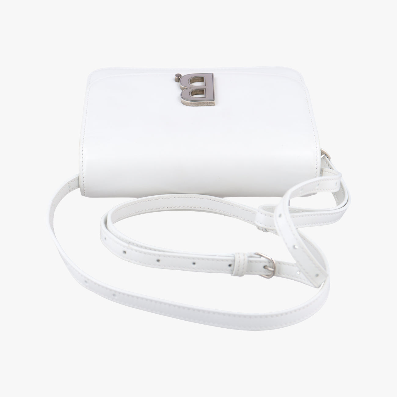B.Logo White Leather 592898.9090.V.528147B.ロゴ ホワイト レザー 592898.9090.V.528147