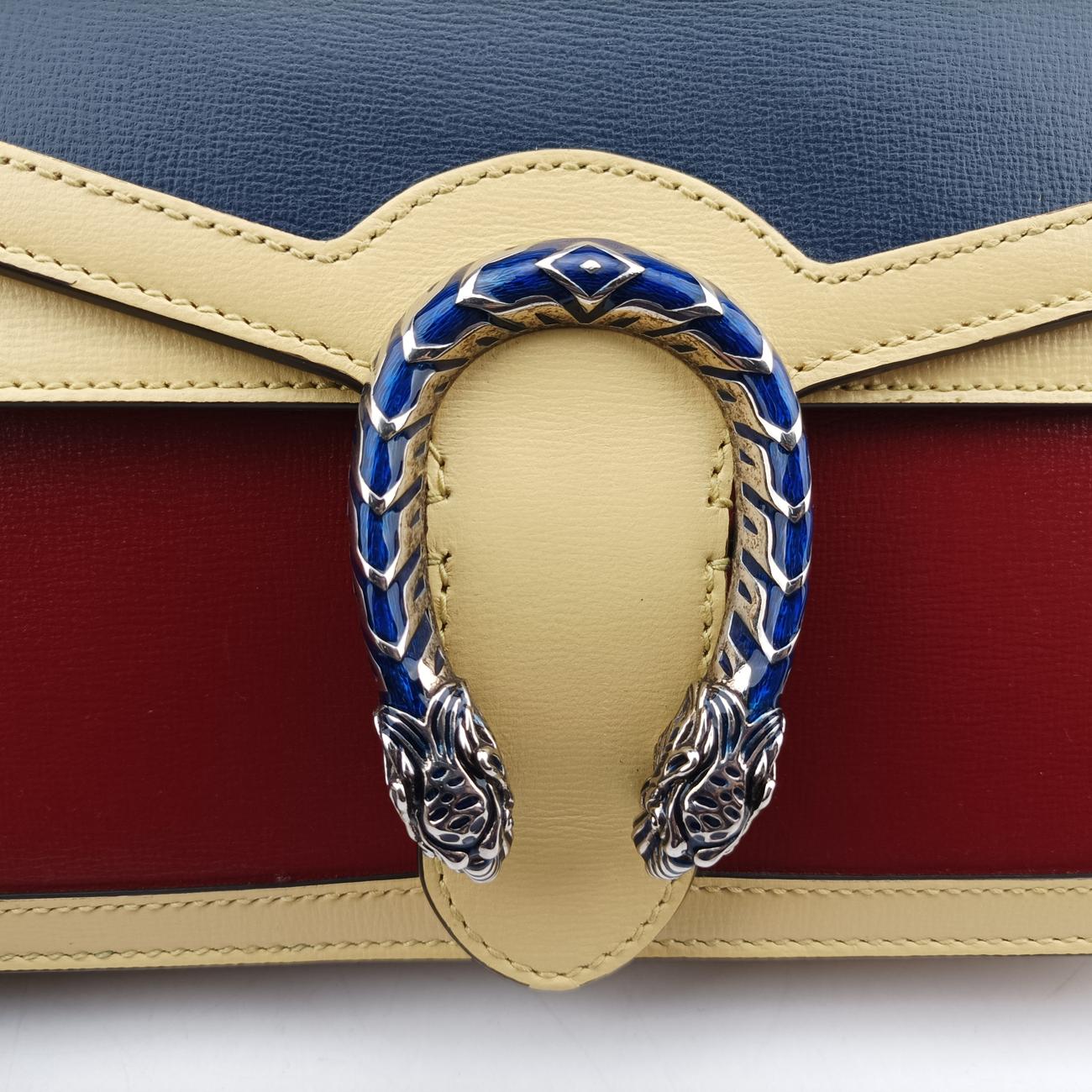 Dionysus Red x Yellow x Navy Leather B035259148ディオニュソス レッド× イエロー×ネイビー レザー 400249 B035259148