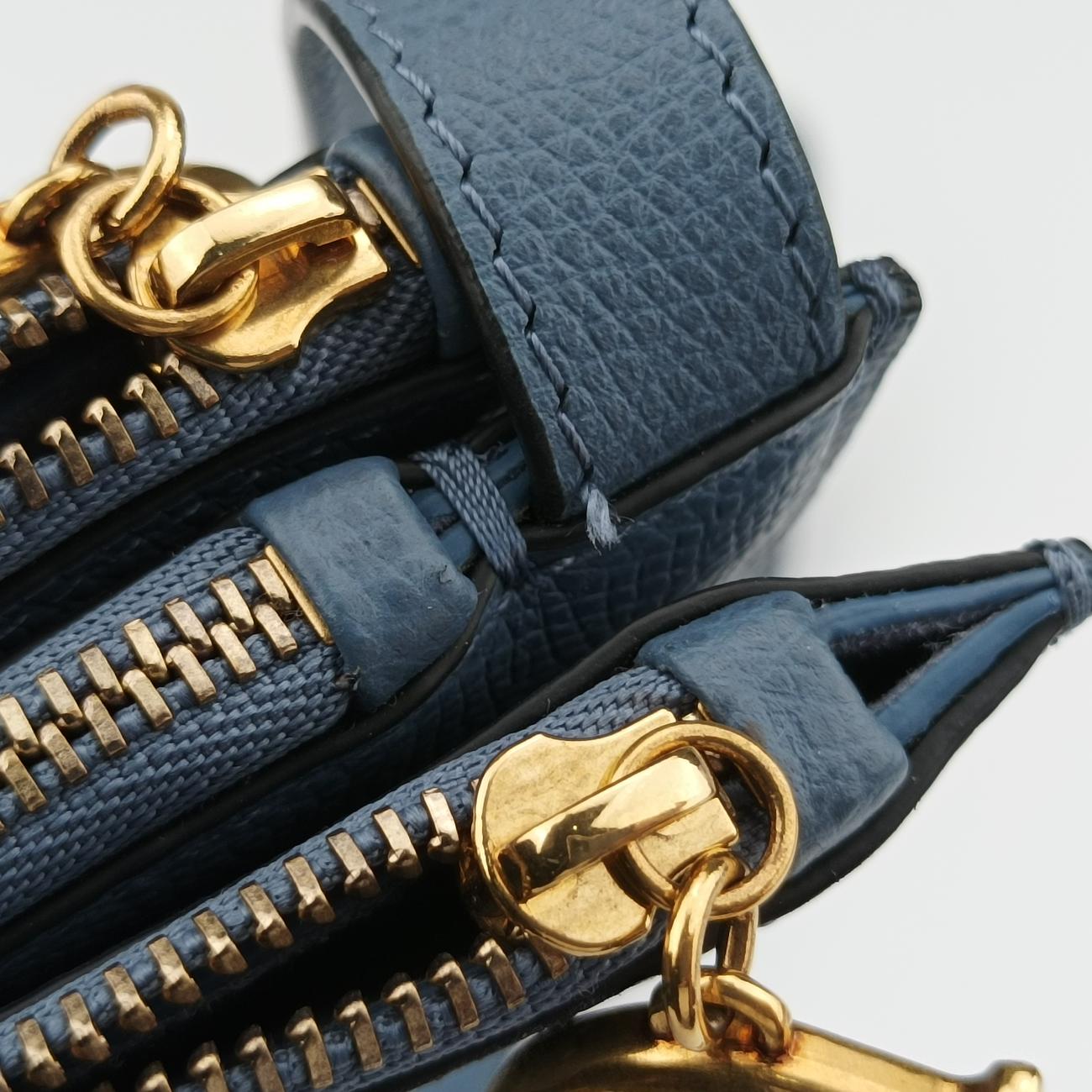Saddle Blue Leather 05-RU-0169サドル ブルー レザー 05-RU-0169