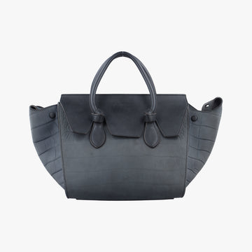 TIE Grey Leather S-MP-4134タイ グレー レザー S-MP-4134