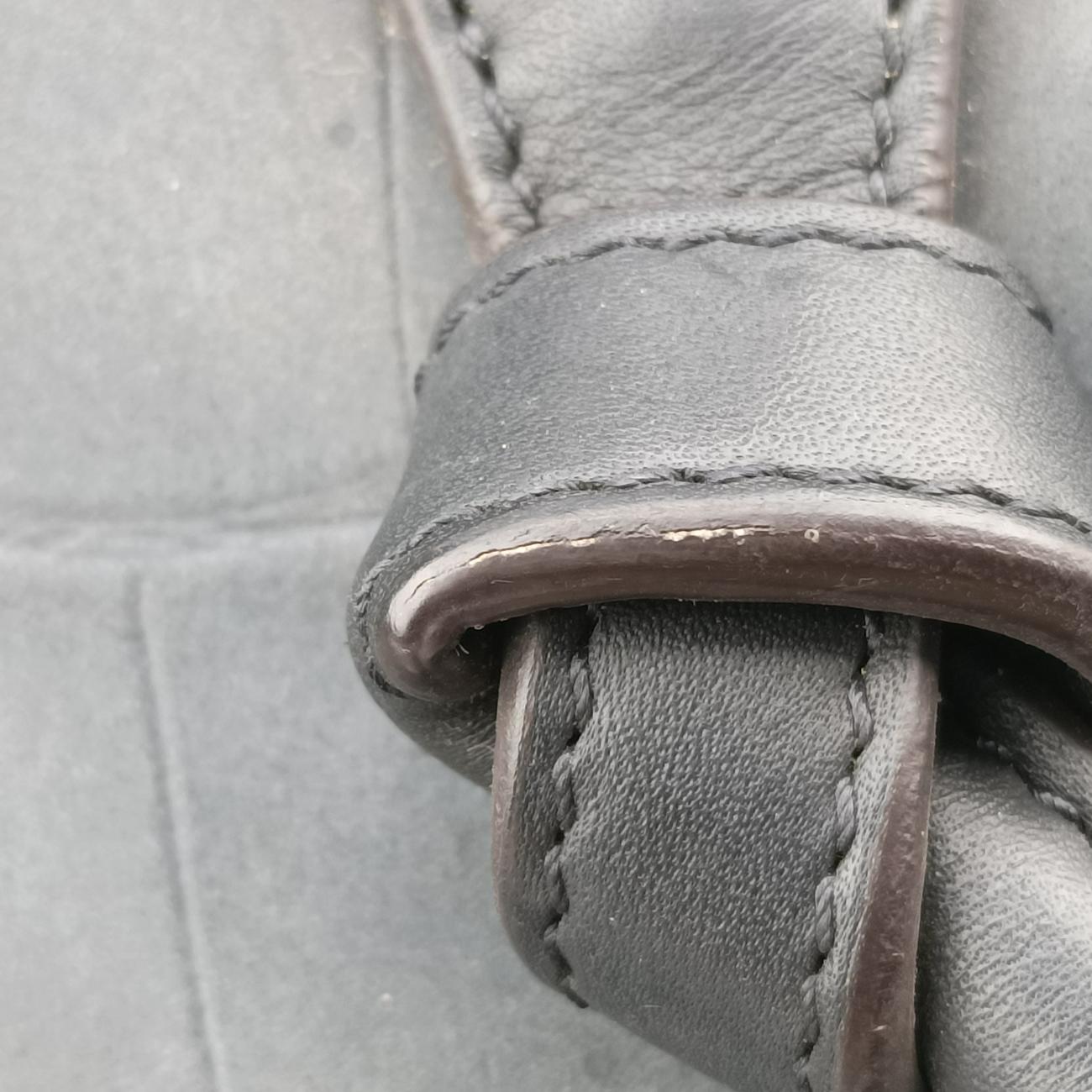 TIE Grey Leather S-MP-4134タイ グレー レザー S-MP-4134