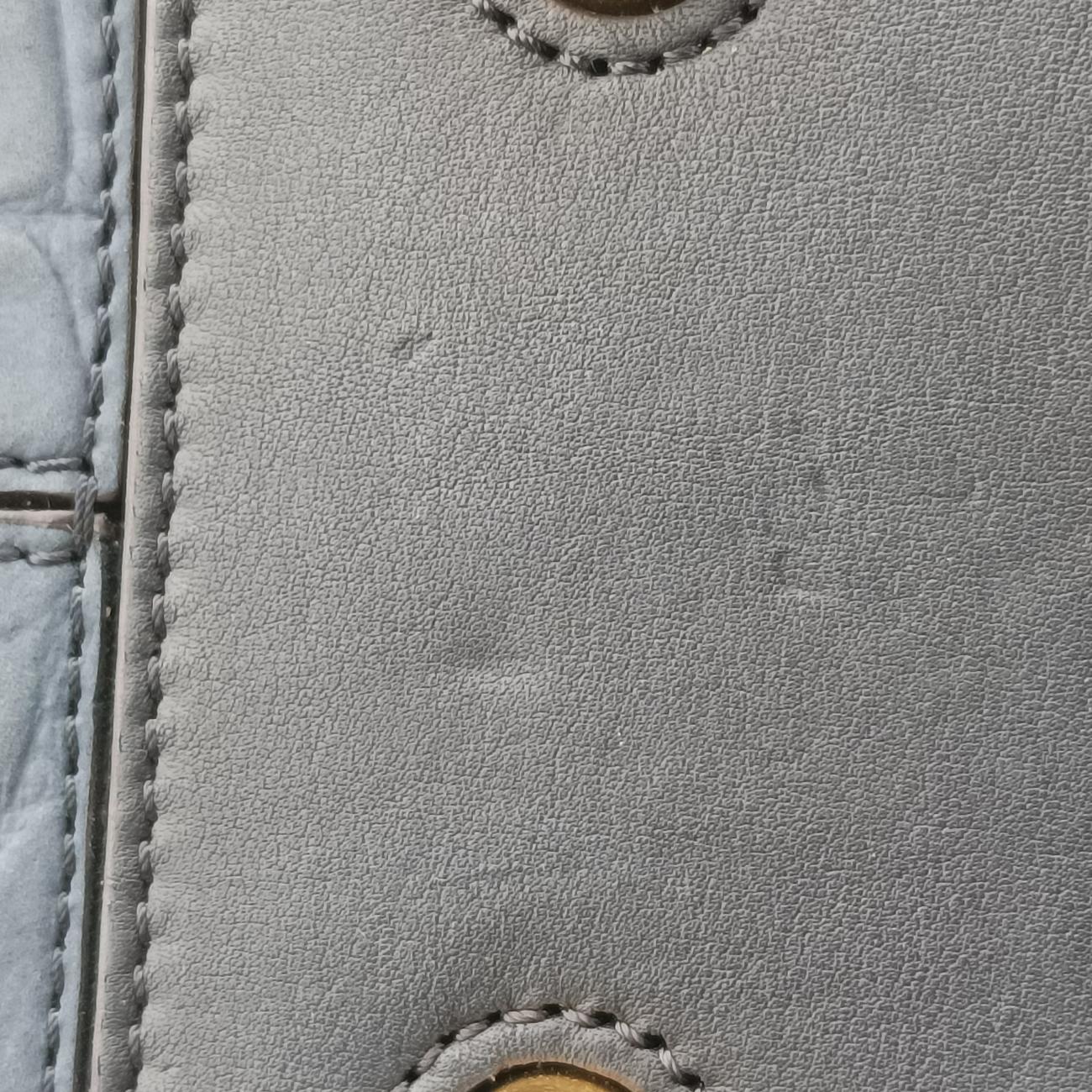 TIE Grey Leather S-MP-4134タイ グレー レザー S-MP-4134