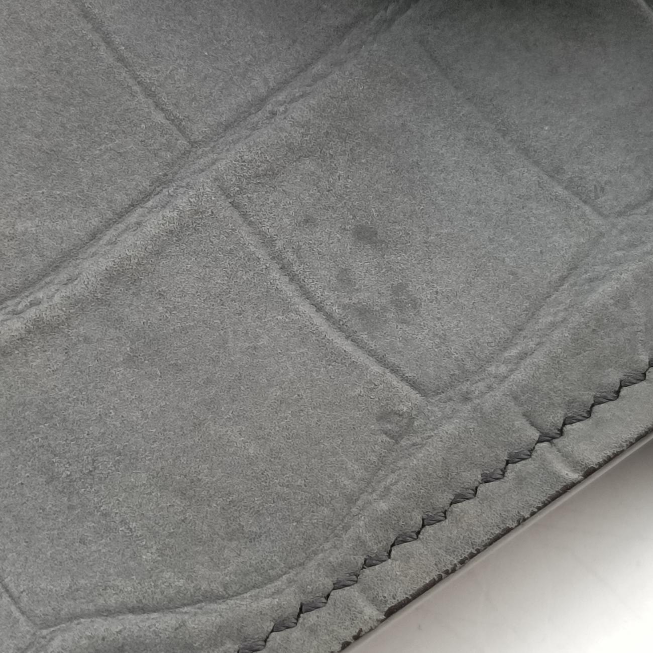 TIE Grey Leather S-MP-4134タイ グレー レザー S-MP-4134