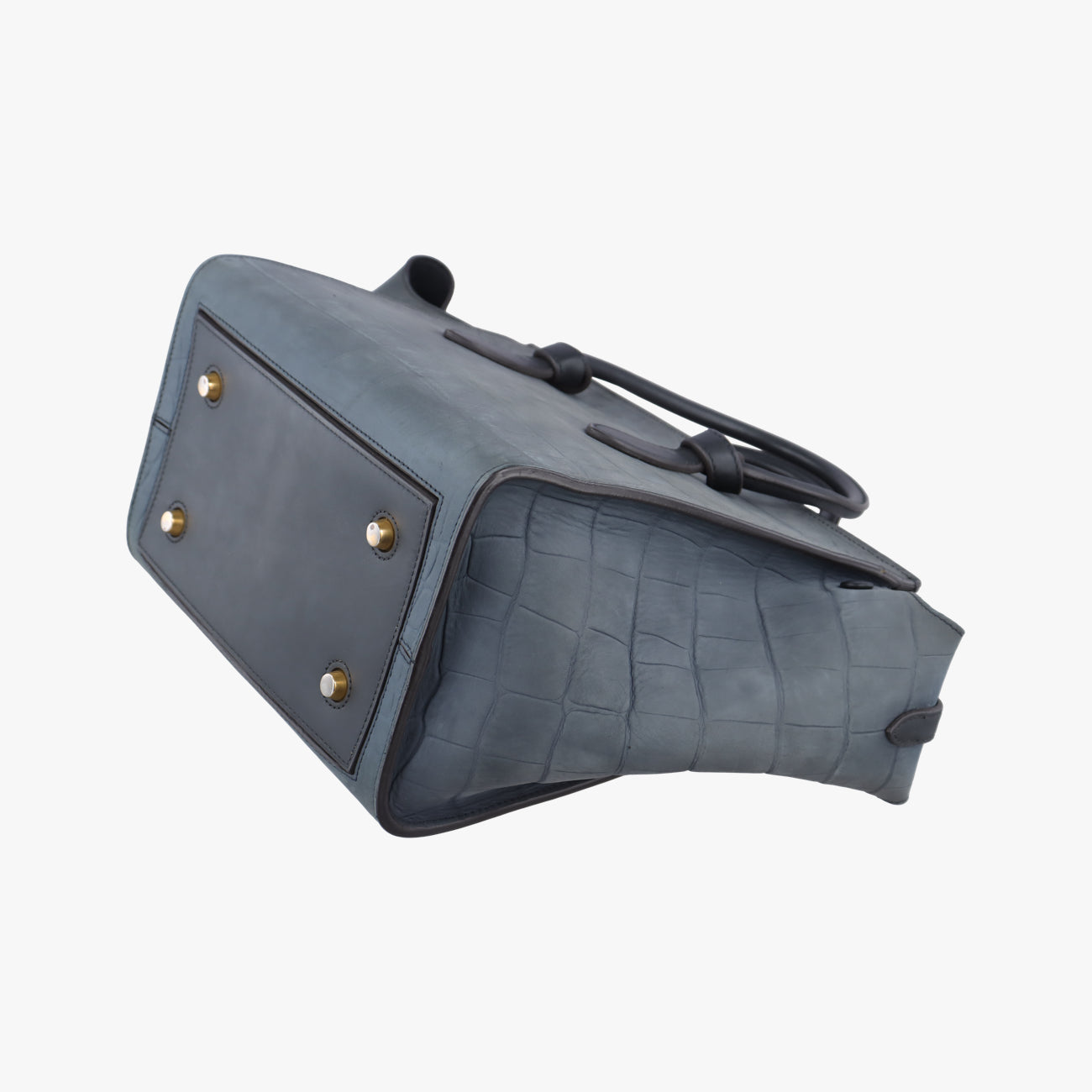 TIE Grey Leather S-MP-4134タイ グレー レザー S-MP-4134