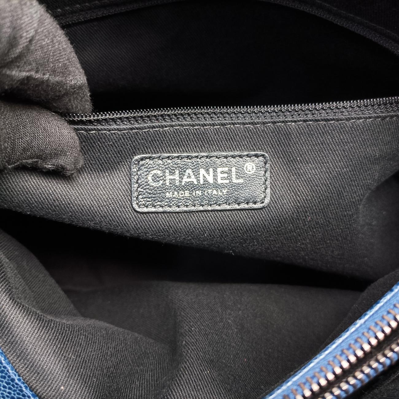 Matelasse Cocomark GSTBlueCaviar LeatherA6729417316037マトラッセ ココマークGSTブルーキャビアレザーA6729417316037