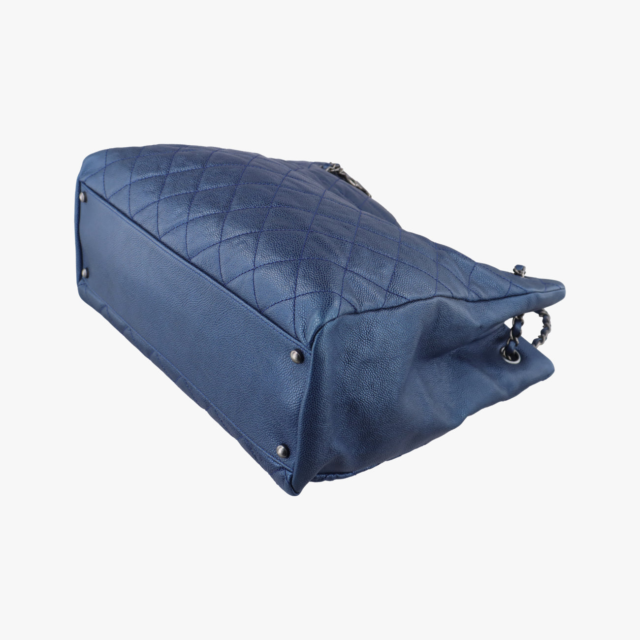 Matelasse Cocomark GSTBlueCaviar LeatherA6729417316037マトラッセ ココマークGSTブルーキャビアレザーA6729417316037