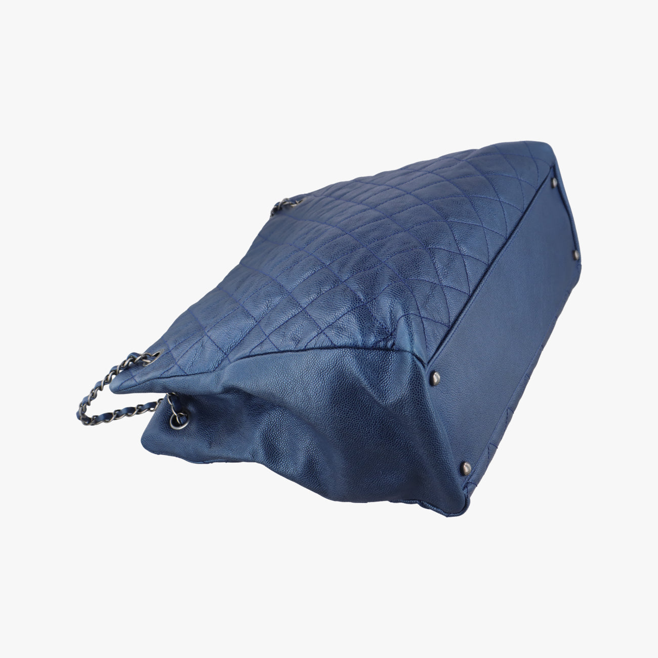 Matelasse Cocomark GSTBlueCaviar LeatherA6729417316037マトラッセ ココマークGSTブルーキャビアレザーA6729417316037