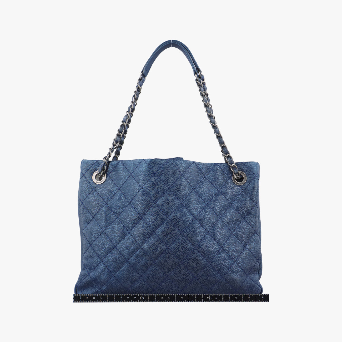Matelasse Cocomark GSTBlueCaviar LeatherA6741417109181マトラッセ ココマークGSTブルーキャビアスキンA6741417109181