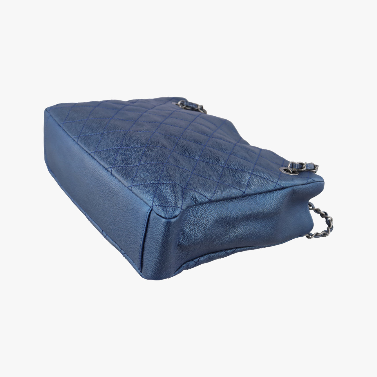 Matelasse Cocomark GSTBlueCaviar LeatherA6741417109181マトラッセ ココマークGSTブルーキャビアスキンA6741417109181
