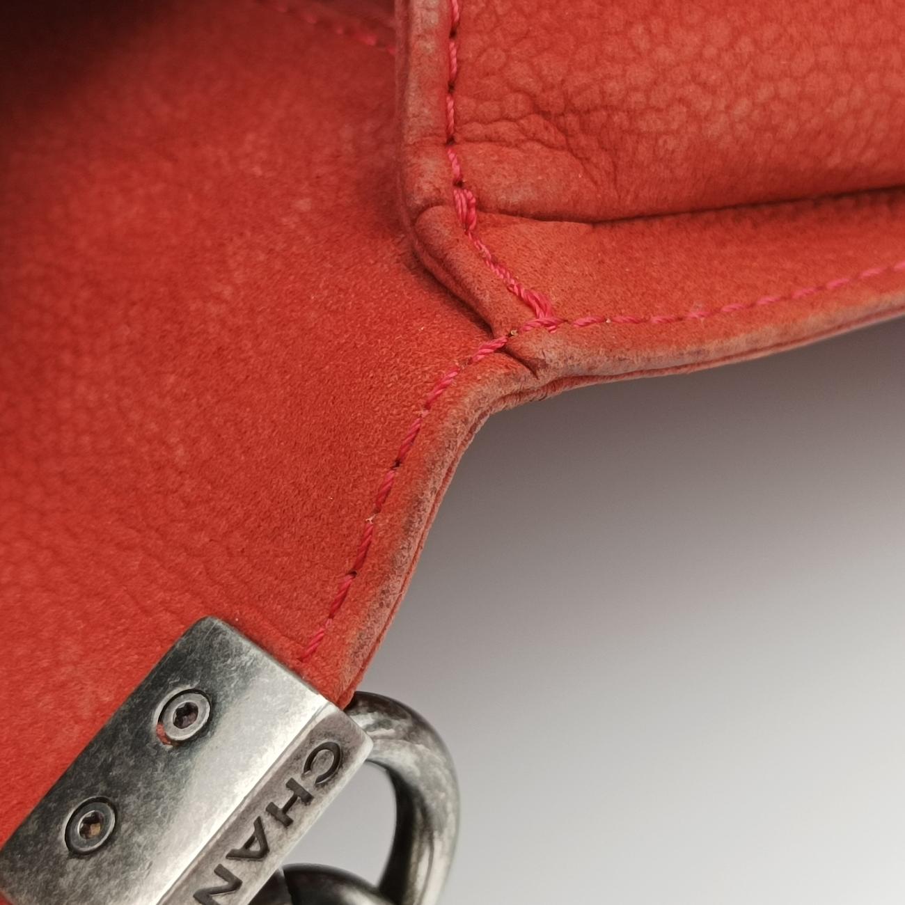 BOY CHANEL Red Leather A67087 18660418ボーイシャネル レッド レザー A67087 18660418