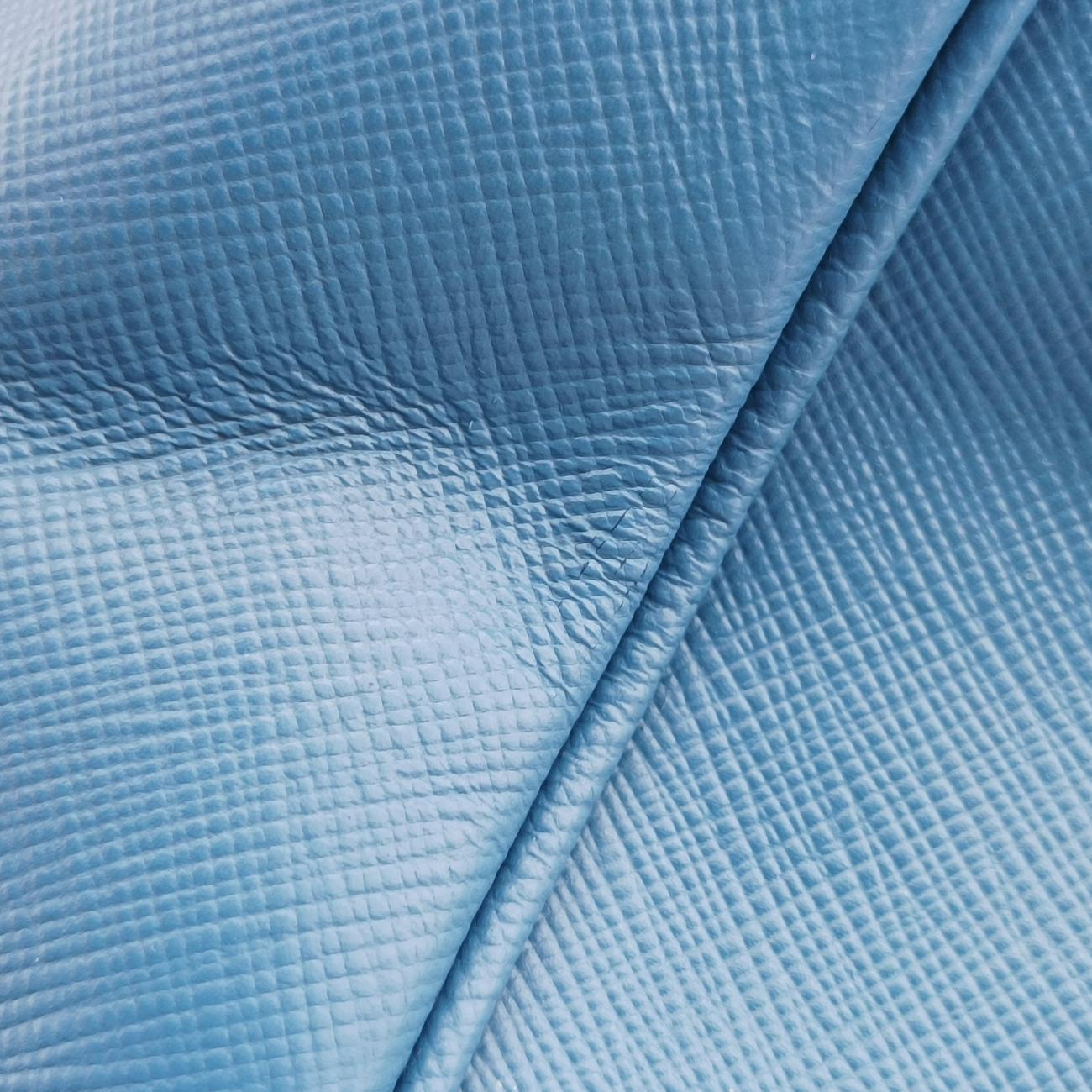 Lux Bowler Bag Blue SAFFIANO Leather 31/Fラックス ボウラーバッグ ブルー サフィアーノレザー 31/F