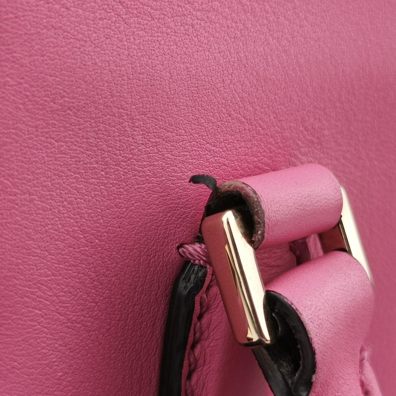 ROCKSTUD Pink Leather Lot number unknownロックスタッズ ピンク レザー 製番不明