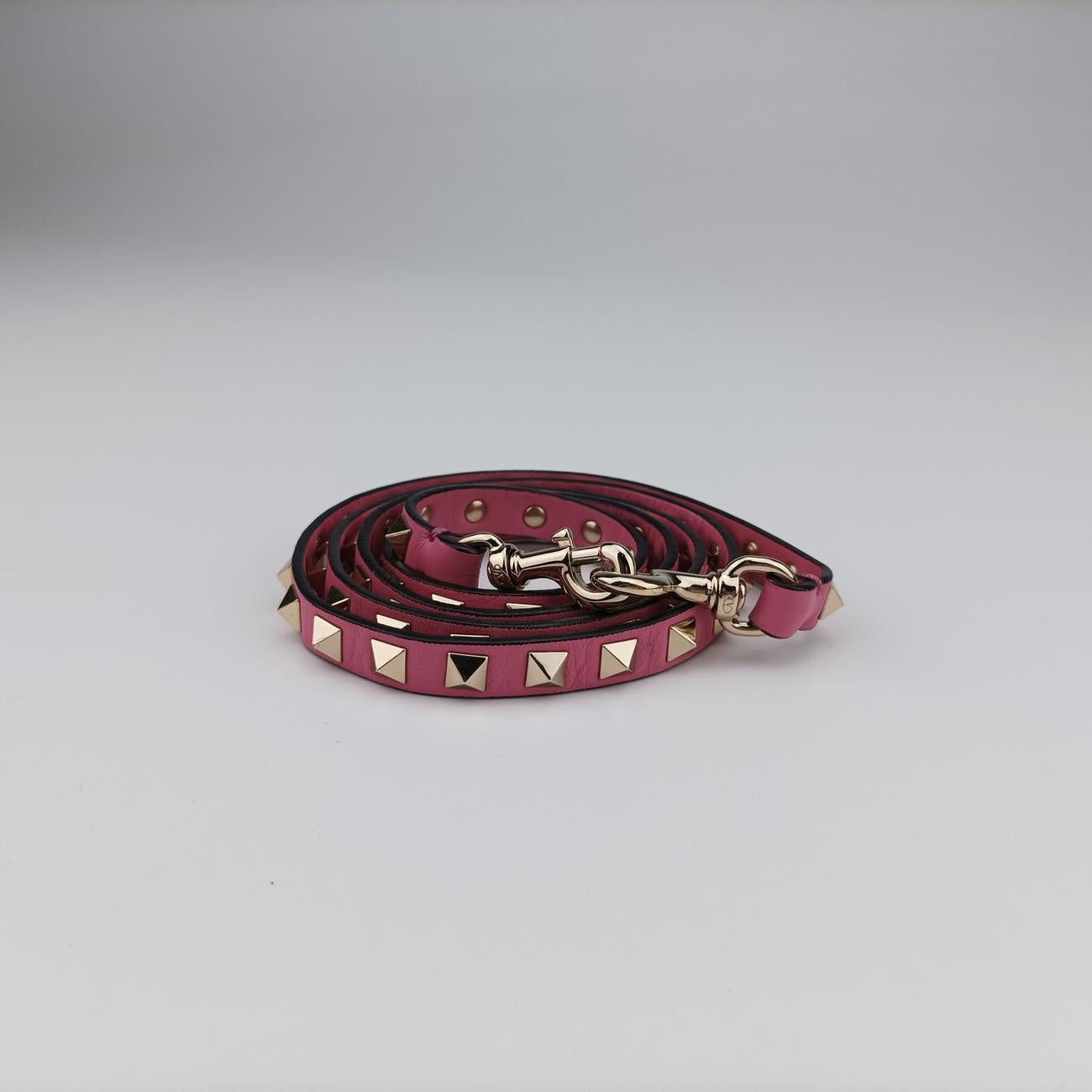 ROCKSTUD Pink Leather Lot number unknownロックスタッズ ピンク レザー 製番不明