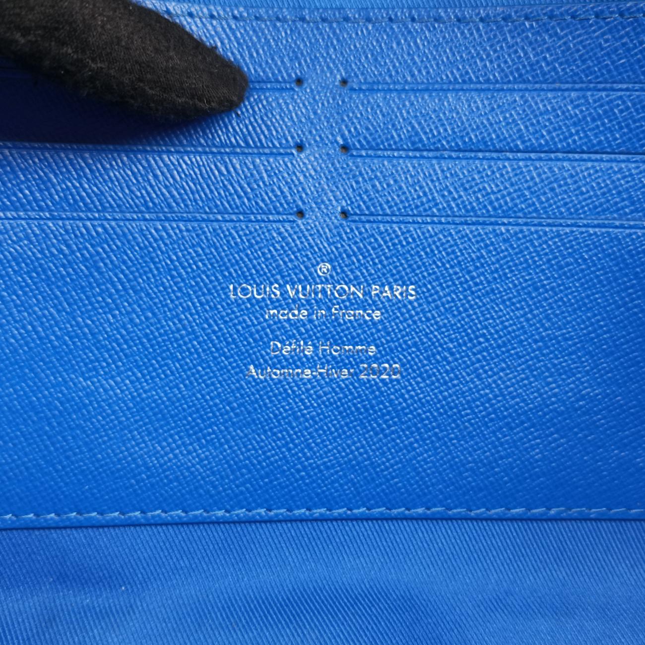 Monogram Clouds Blue × White PVC coated canvas x leather M45432 TJ3200 ICチップモノグラム クラウズ ブルー×ホワイト PVCコーティングキャンバス×レザー M45432 TJ3200 ICチップ