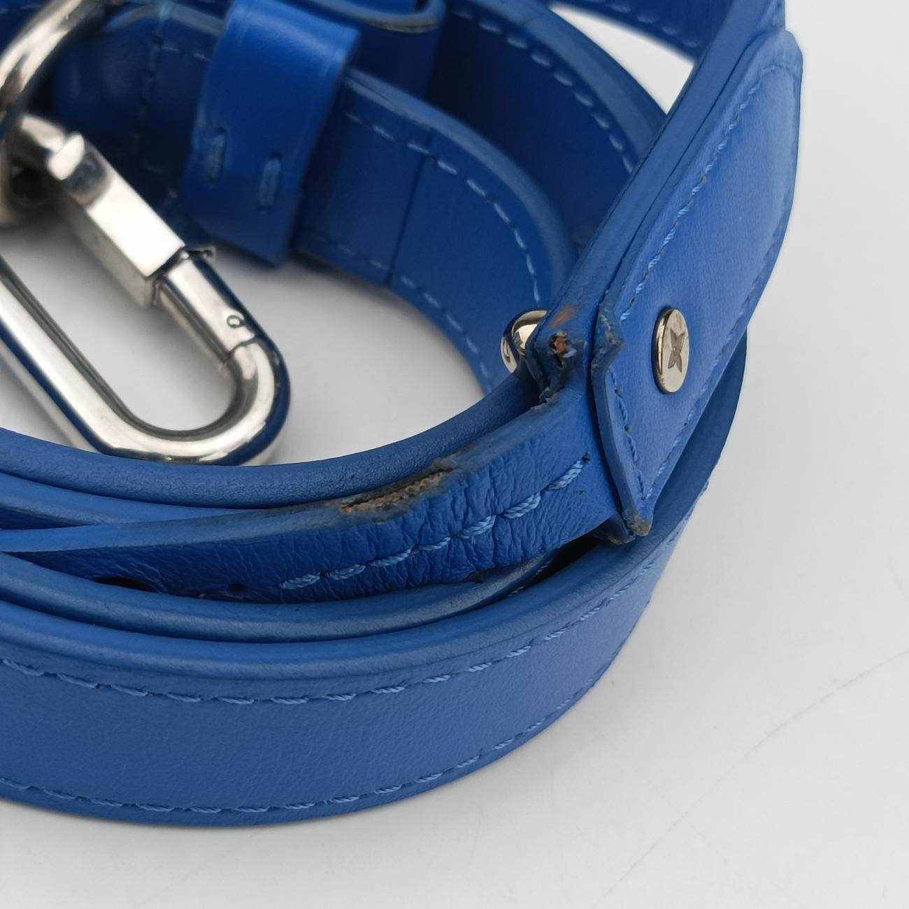 Monogram Clouds Blue × White PVC coated canvas x leather M45432 TJ3200 ICチップモノグラム クラウズ ブルー×ホワイト PVCコーティングキャンバス×レザー M45432 TJ3200 ICチップ