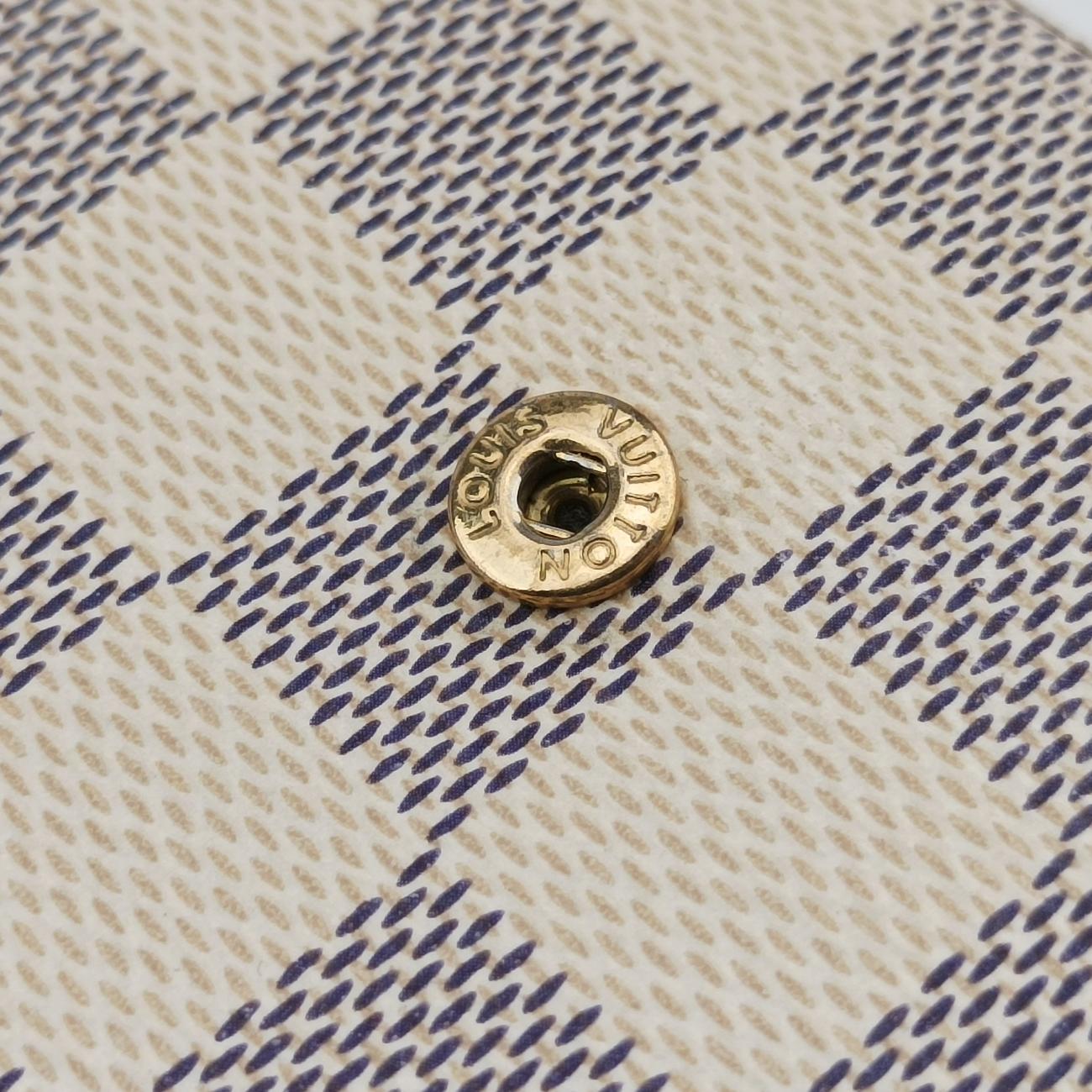 Pochette FéLICIE Azur Damier Canvas N63106 MI1126ポシェットフェリシー アズール ダミエキャンバス N63106 MI1126