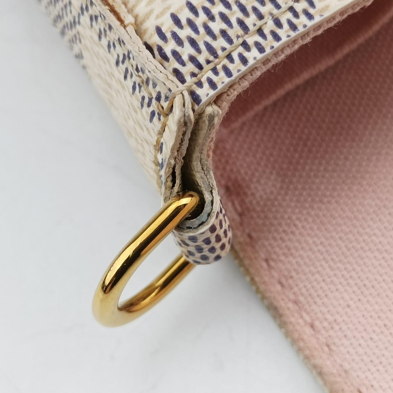 Pochette FéLICIE Azur Damier Canvas N63106 MI1126ポシェットフェリシー アズール ダミエキャンバス N63106 MI1126