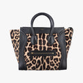 Luggage Mini Shopper Black x Beige Canvas ×Leather W-GA-1102ラゲージミニショッパー ブラック×ベージュ キャンバス×レザー W-GA-1102
