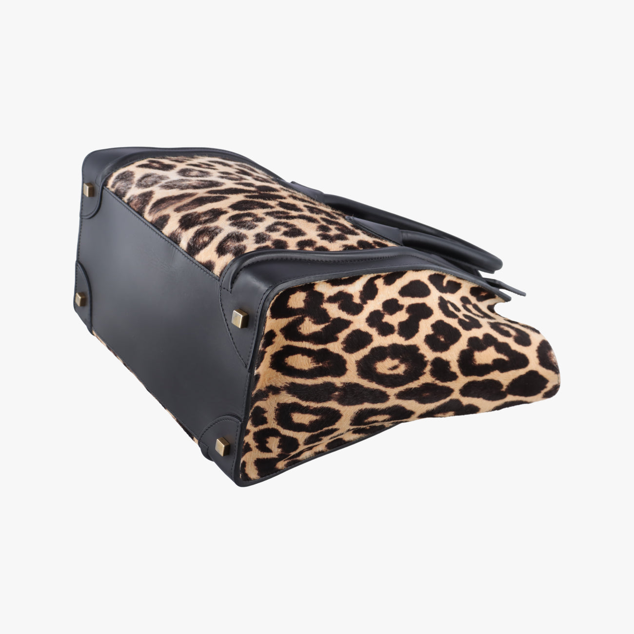 Luggage Mini Shopper Black x Beige Canvas ×Leather W-GA-1102ラゲージミニショッパー ブラック×ベージュ キャンバス×レザー W-GA-1102