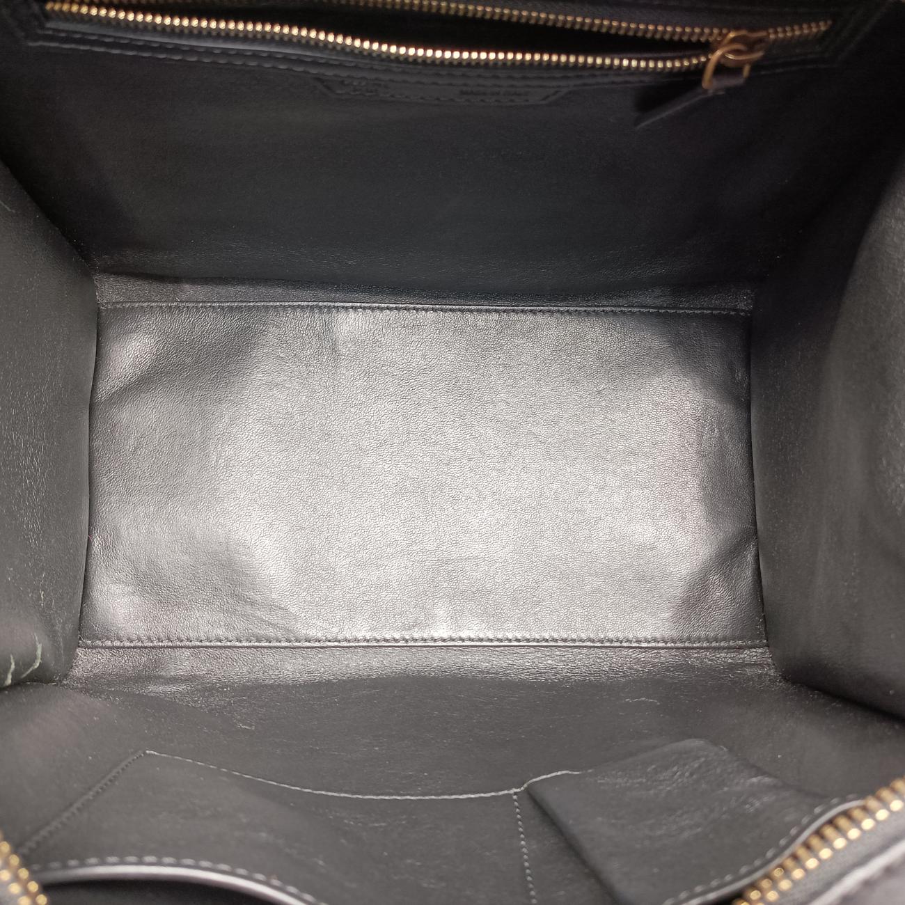 Luggage Mini Shopper Black x Beige Canvas ×Leather W-GA-1102ラゲージミニショッパー ブラック×ベージュ キャンバス×レザー W-GA-1102