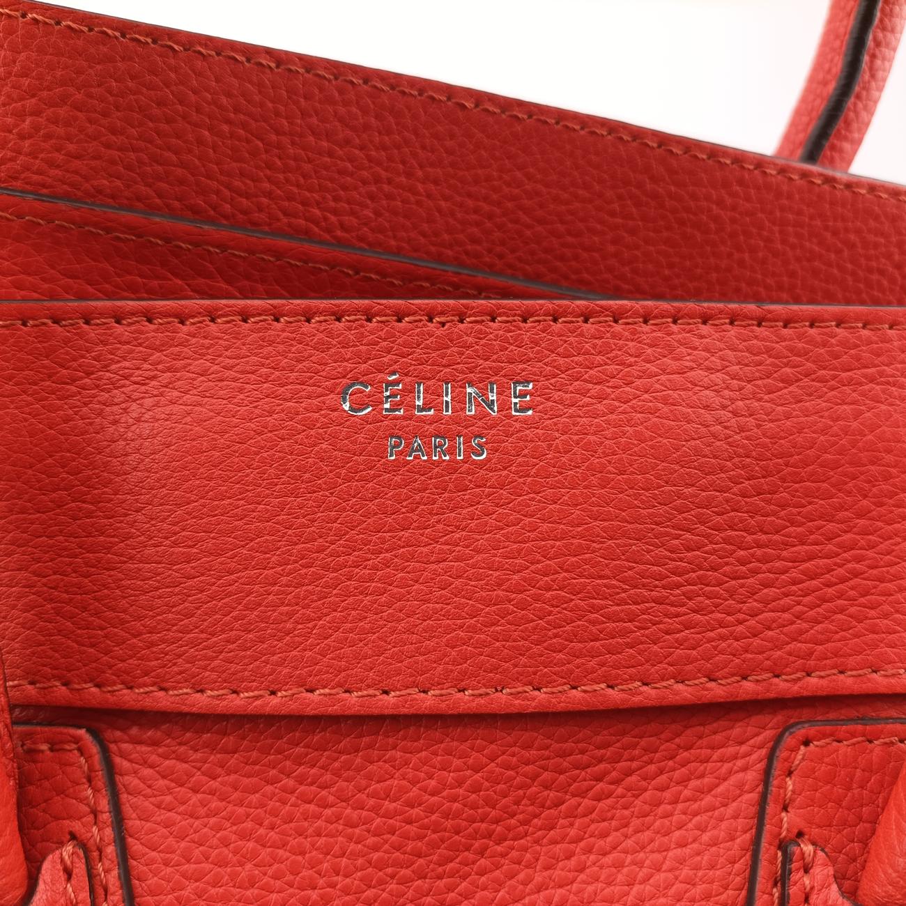 Luggage Mini Shopper Orange Leather S-AP-0112 ラゲージミニショッパー オレンジ レザー S-AP-0112