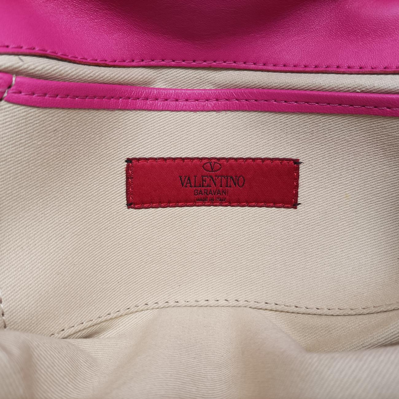 Rockstud Va Va Voom Rose Leather BUE 975 NG31ロックスタッズ ヴァ ヴァ ヴーム ローズ レッド レザー BUE 975 NG31