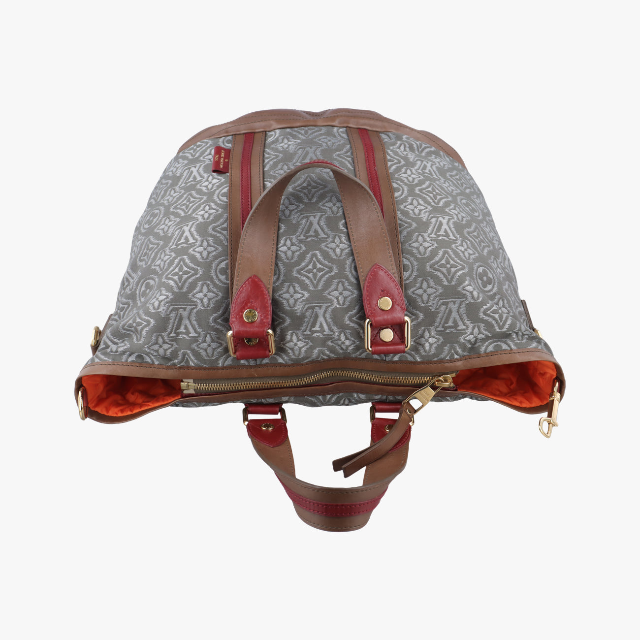 2010 Collection Aviator Gray×Red×Brown Canvas ×Leather M40385 TJ11602010 コレクション アヴィエーター グレー×レッド×ブラウン キャンバス×レザー M40385 TJ1160