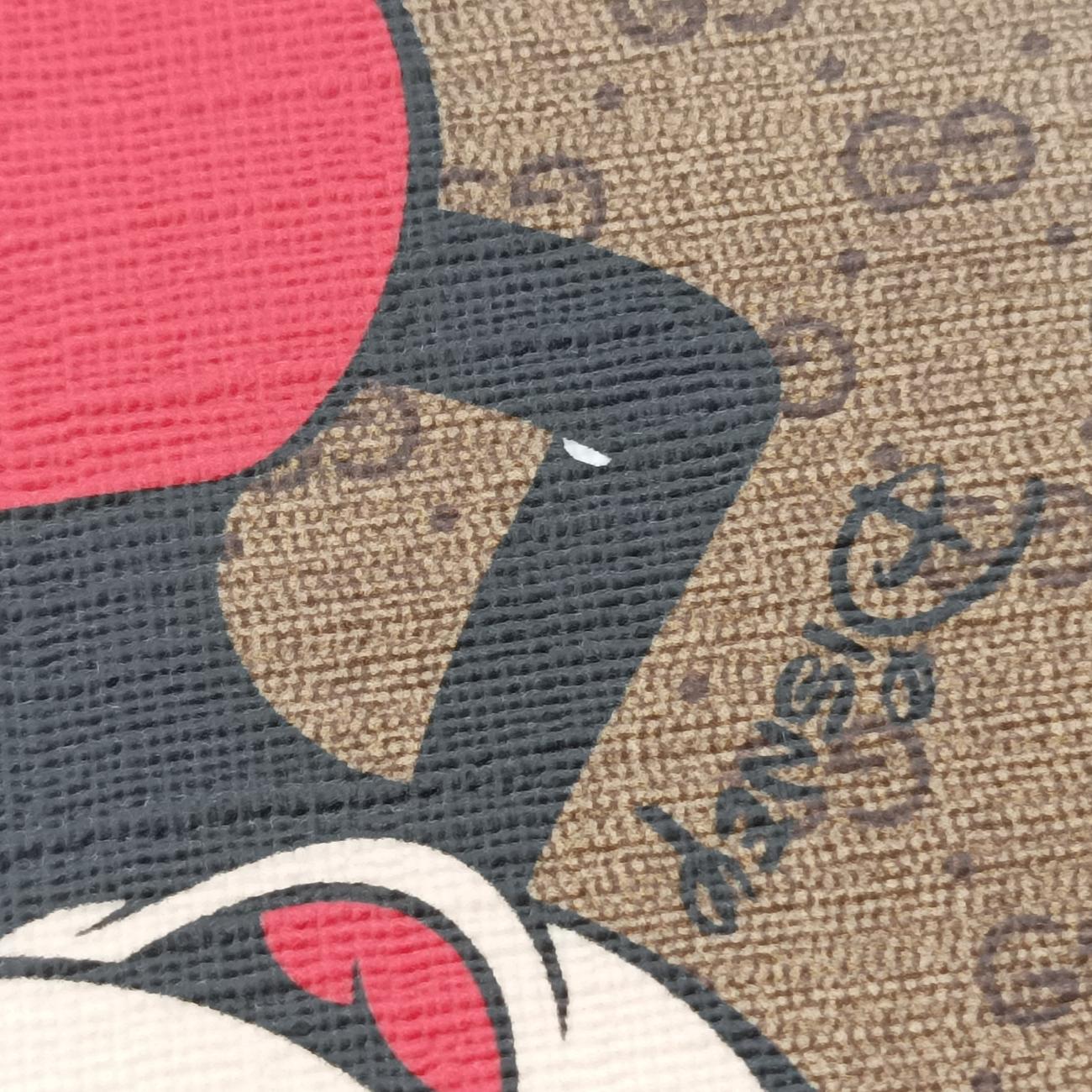 Micro GG/Small Bucket Bag Multicolour PVC coated canvas 602691 I031391325マイクロGG/スモールバケットバッグ マルチカラー PVCコーティングキャンバス 602691 I031391325