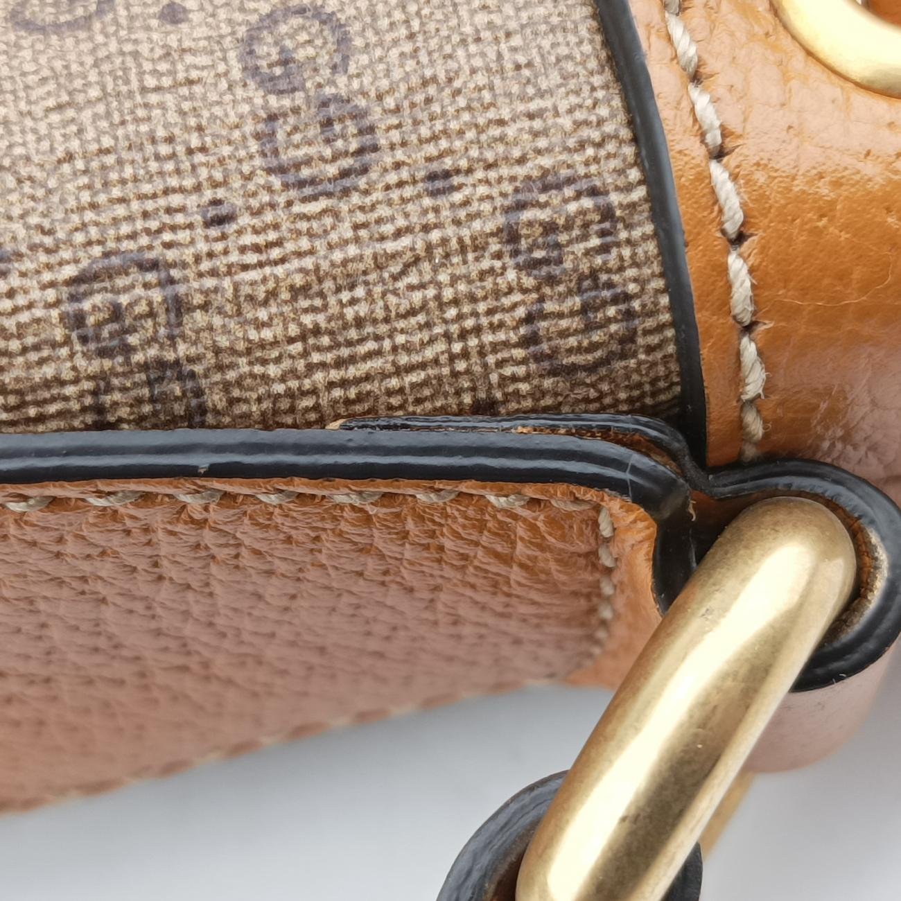 Micro GG/Small Bucket Bag Multicolour PVC coated canvas 602691 I031391325マイクロGG/スモールバケットバッグ マルチカラー PVCコーティングキャンバス 602691 I031391325