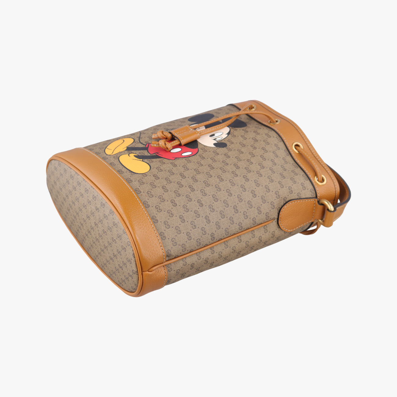 Micro GG/Small Bucket Bag Multicolour PVC coated canvas 602691 I031391325マイクロGG/スモールバケットバッグ マルチカラー PVCコーティングキャンバス 602691 I031391325