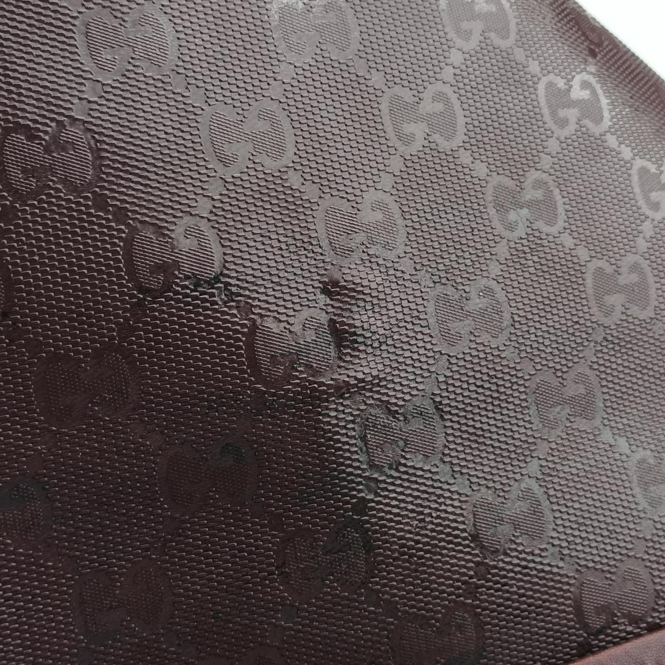 GG Plus Messenger Burgundy PVC coated canvas 201732 I7033049GGプラス メッセンジャー ワインレッド PVCコーティングキャンバス 201732 I7033049