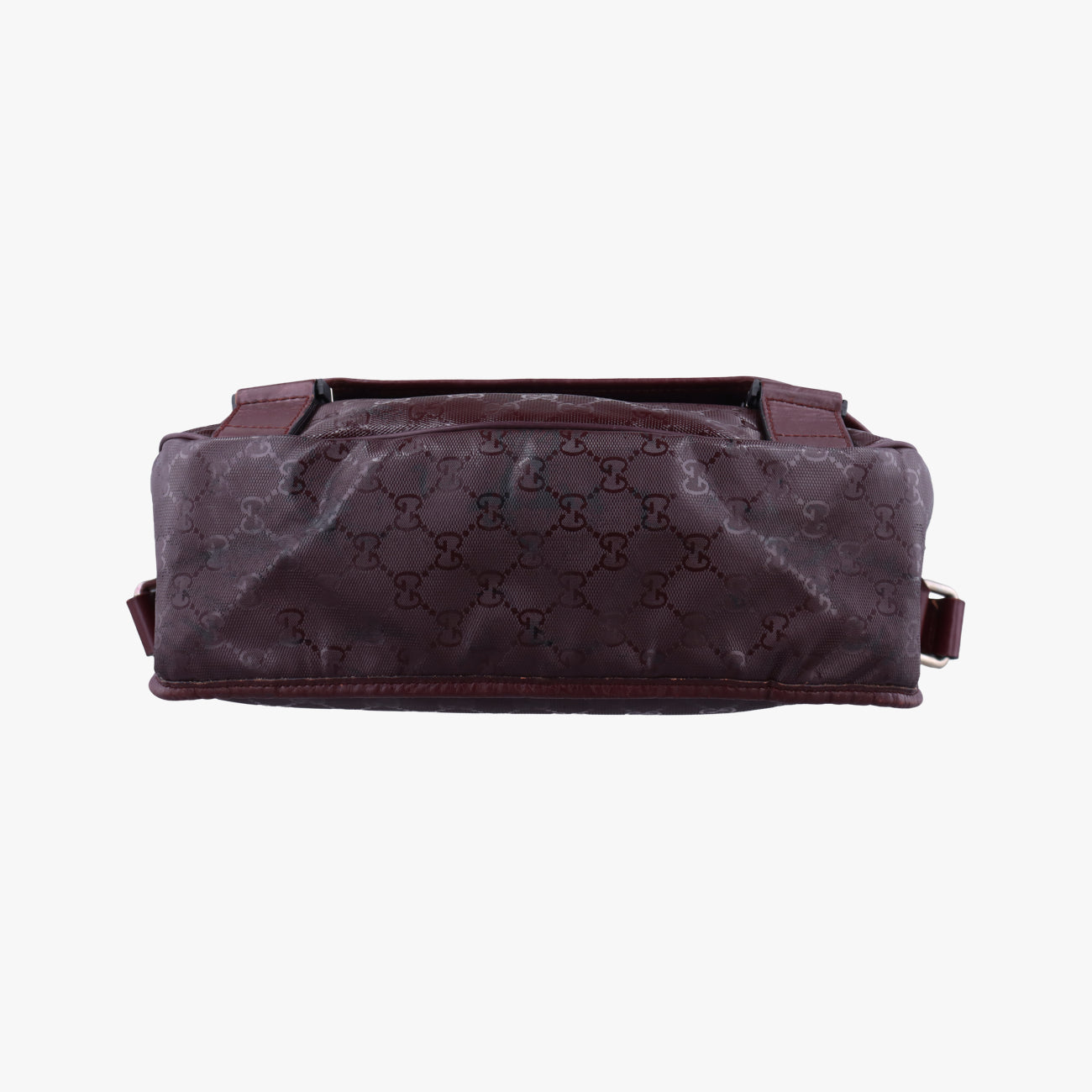 GG Plus Messenger Burgundy PVC coated canvas 201732 I7033049GGプラス メッセンジャー ワインレッド PVCコーティングキャンバス 201732 I7033049