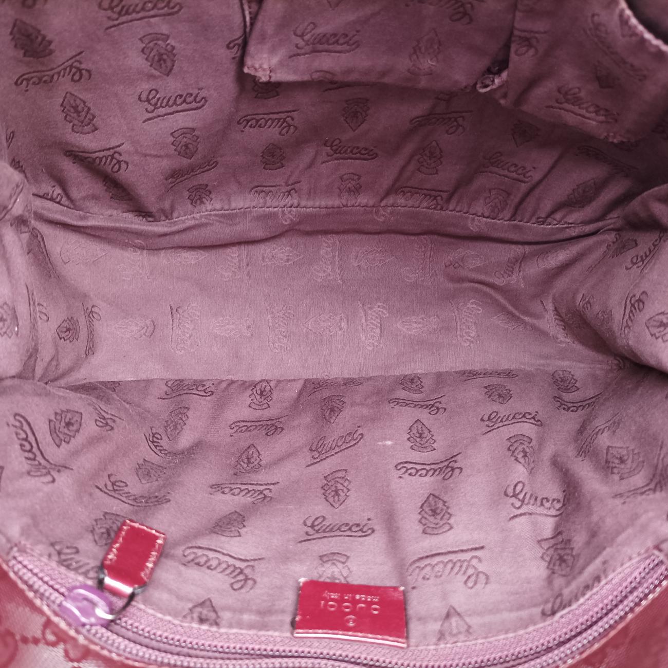 GG Plus Messenger Burgundy PVC coated canvas 201732 I7033049GGプラス メッセンジャー ワインレッド PVCコーティングキャンバス 201732 I7033049