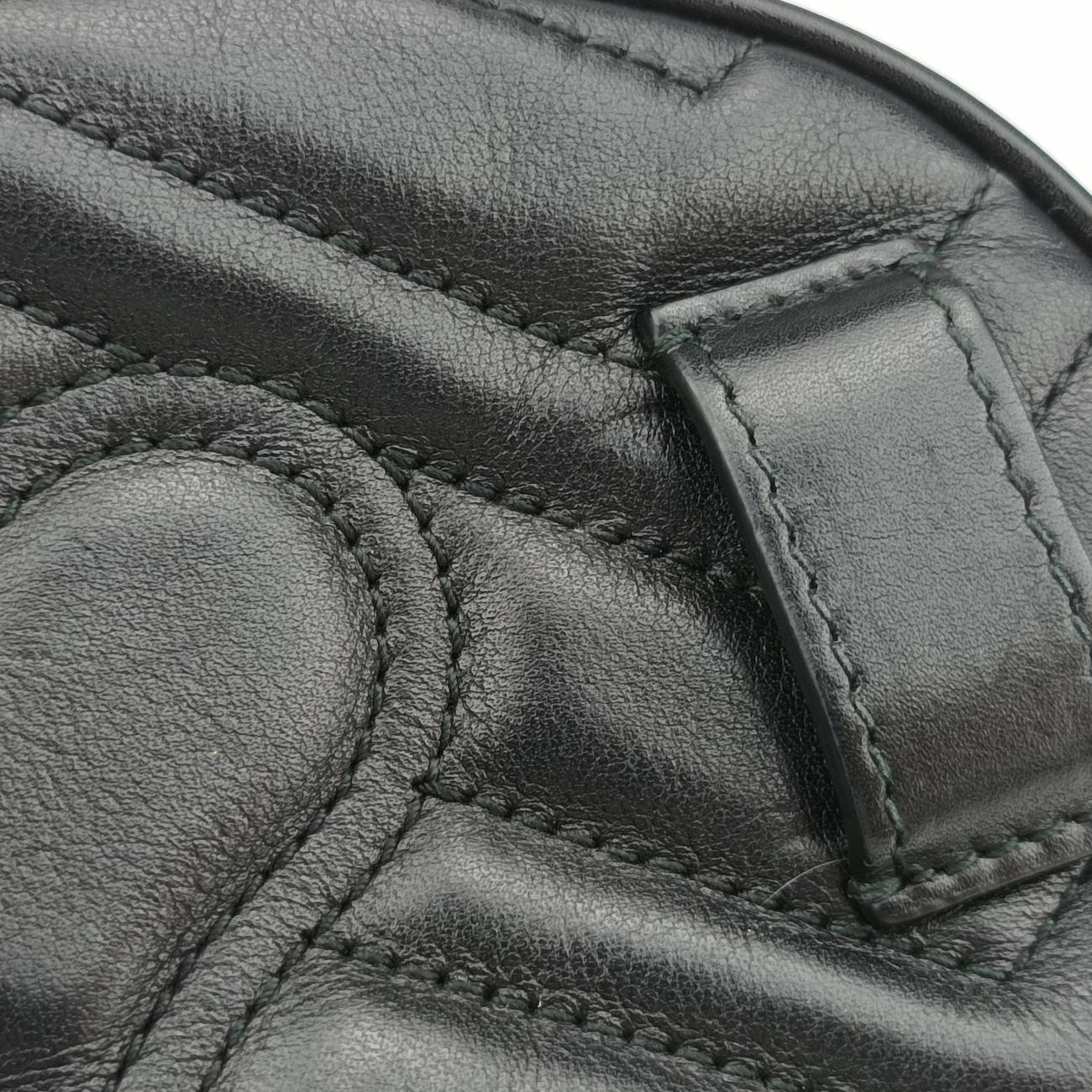 GG Marmont Black Leather 476434 B025003417GGマーモント ブラック レザー 476434 B025003417